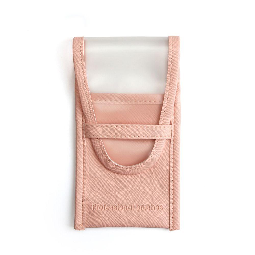 

For Women Vintage Pu Leather Pocket Makeup Case Storage Bag Cosmetic Brush Bags Makeup Tools