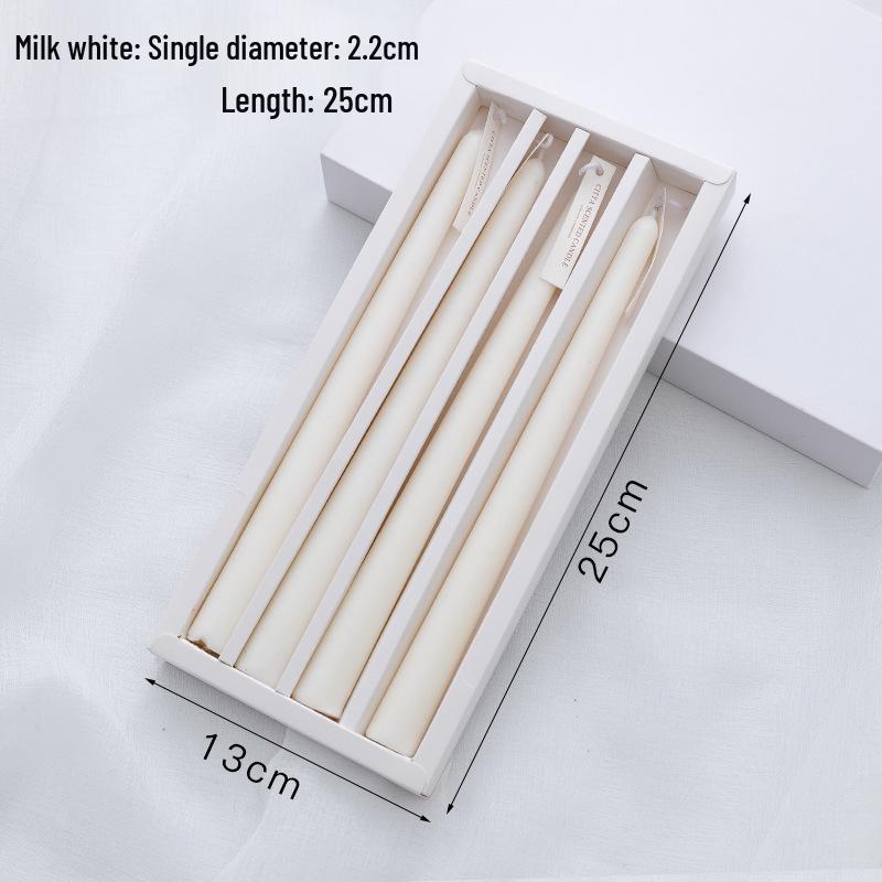 Transparent T-Shaped Glass Candlestick for Home, Living, and Dining Room Decoration