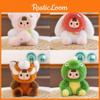 Strawberry Dinosaur Cat Plush Toy Doll Pp Cotton Filling Children Collectors