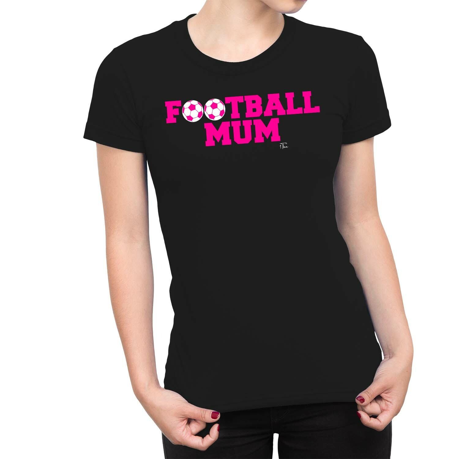 1Tee Womens Football Mum T-Shirt XXL