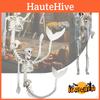 80cm Halloween Fish Bone Skeleton Realistic Mermaid Bones For Atmosphere Decoration Top-selling Cross-border Item