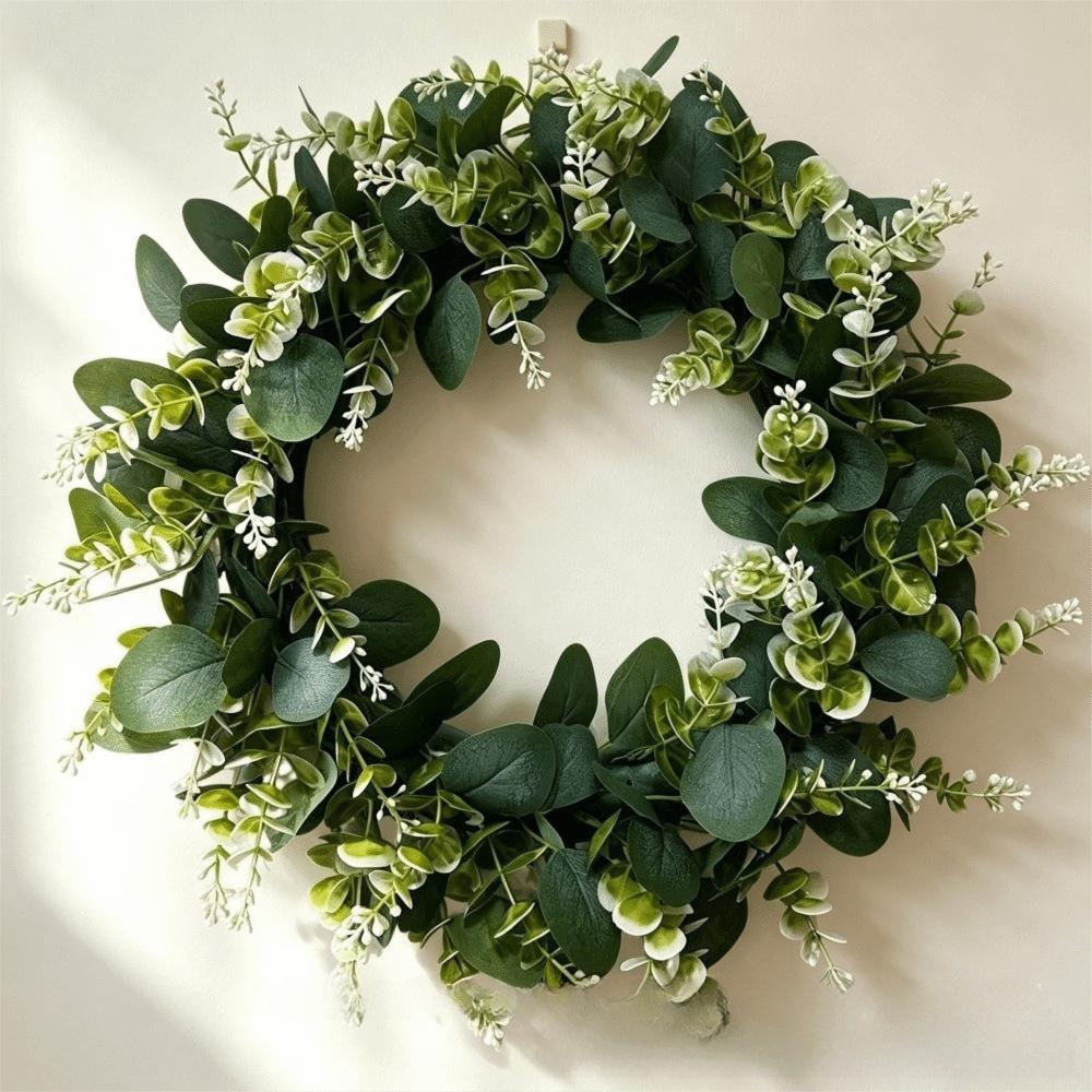 Red Berry Christmas Artificial Plants Decor Xmas Flower Wreath Christmas Home Decoration