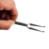 Dental Direct Bracket Holder Orthodontic Bonding Serrated Instruments Tweezers