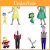 Inside Out 2 Cosplay Costume Dress For Mind Worker Team 2 Anime Character Role Play