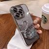 Glitzernder Rosa Diamant Schwan Geeignet für Apple 16Pro Farbverlauf Handyhülle IPhone 15 Sturzsichere Objektivfolie 14 Schutzhülle