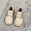 Fleece Warm Women's Shoes 2025 New Winter Flat-soled Soft-soled Bread Shoes Doudou Shoes Loafers Snow Cotton Shoes