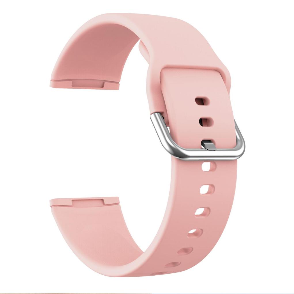 Båndstropp for Fitbit Versa 3 4 Mykt silikon håndledd Vanntett erstatningsklokkebånd for Fitbit Versa3/ Sense Smart Accessories