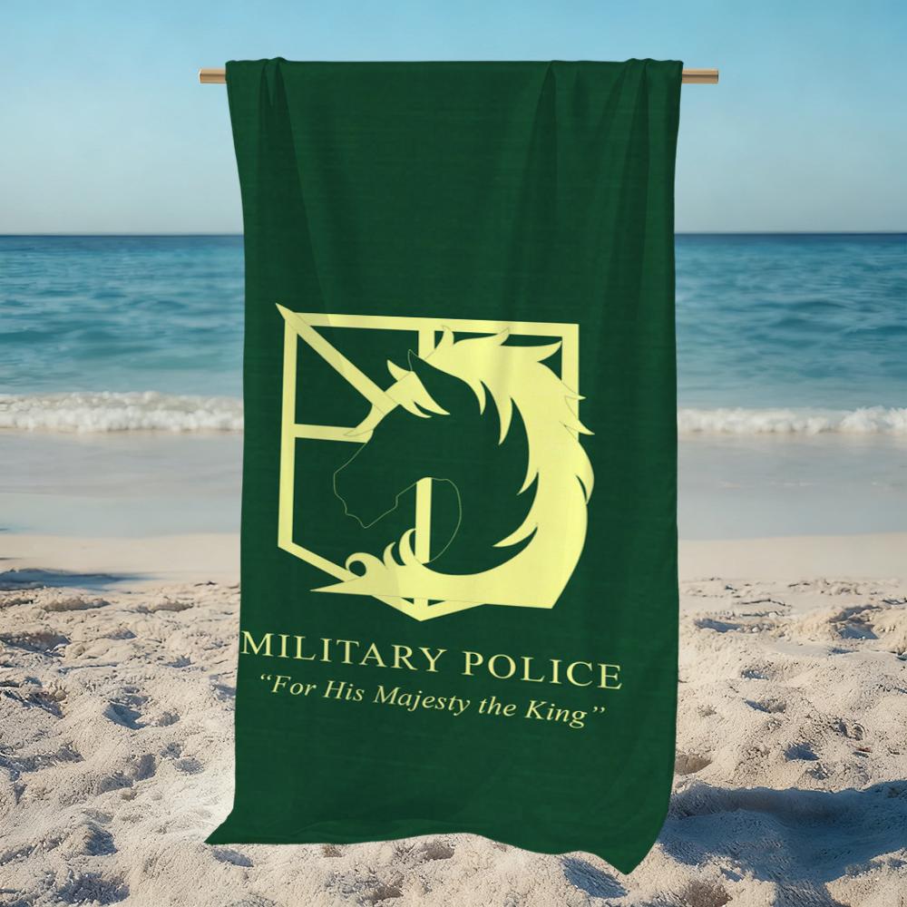 A-attack On Anime T-titan Towel Beach Quick Dry Soft Pool Towels Gift for Travel Gym Shower Camping Sports