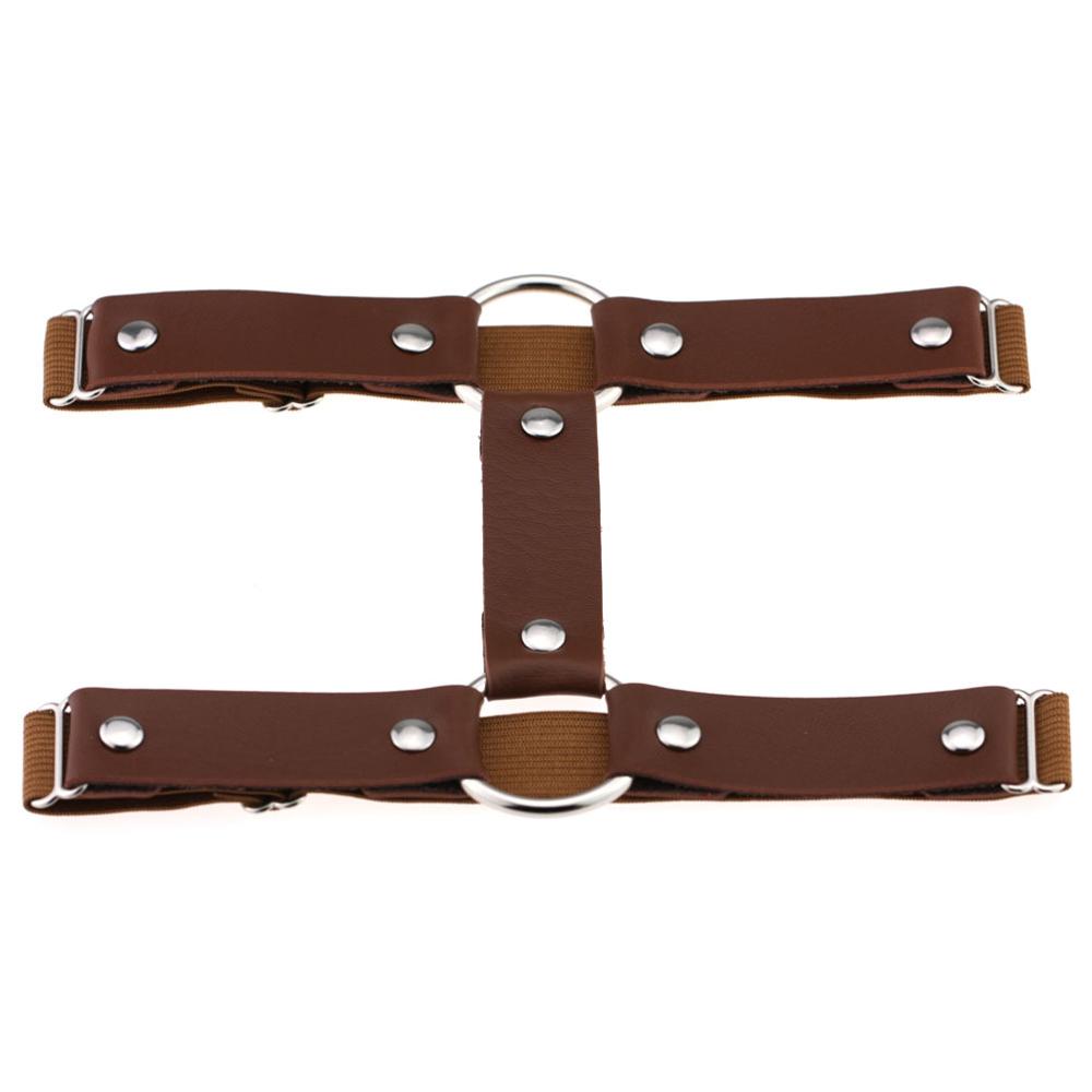 

Сексуальные подвязки на ногу для рейвов, готическая цепочка на ногу, регулируемая эластичная, 2 ряда, панк-портупея, украшения, готические аксессуары