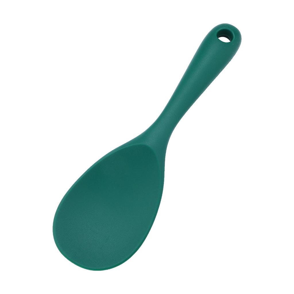 Silicone Heat-Resistant Non-Stick Kitchen Utensil Set: Spatula, Spoon, Colander - 5 Pieces