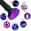 UV Flashlight 100/128 LED UV Light 395nm UV Flashlights Ultraviolet Torch Black Light Detector for Dry Pets Urine Stains Bug