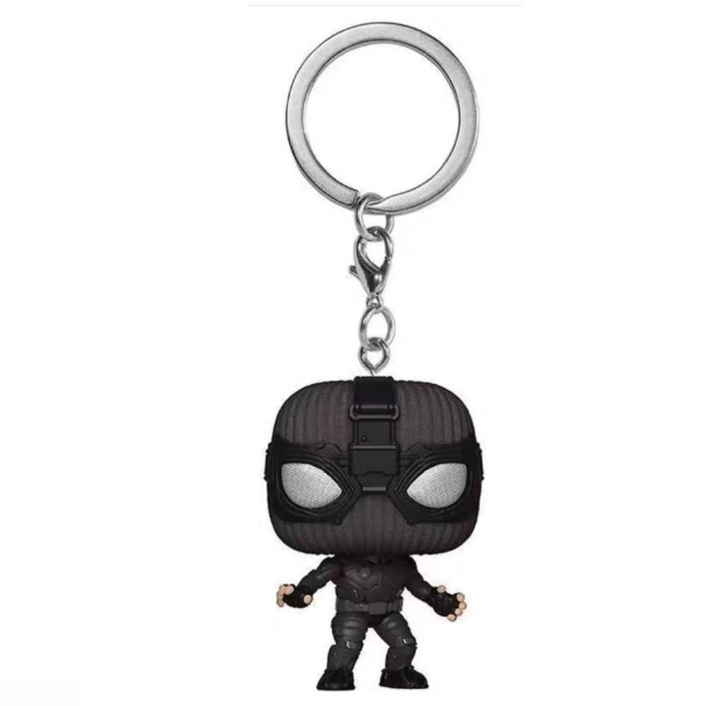 hot Marvel Spider Man Creative Student Keychain Pendant Anime Peripheral Men's Car Keychain Fashion Women' Bag Accessories Lovely Gifts