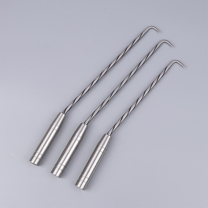 Construction Hook Thread Rebar Tie Wire Twister With Hook Stainless Steel Flexible Rotation Hand Binding Steel Bars Hand Tool