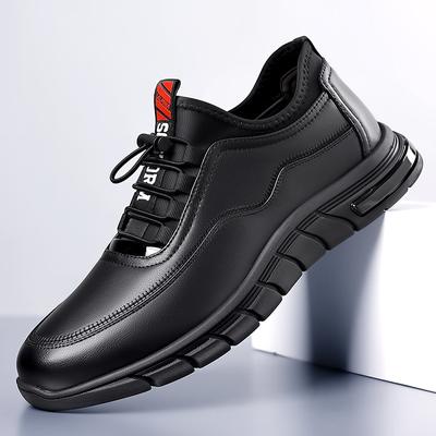 Fashion Men's Business Casual Shoes Trend Classic Leather Shoes Outdoor Men Sneakers Sewing Breathable Man Soft Comfortable Dress Shoes