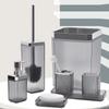 5Piece Bathroom Organizers Set Including Soap Dispenser Toothbrush Holder Tumblers Vanities Tray and Multipurpose Holders