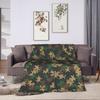 Puzzle Camouflage Pattern Flannel blanket Winter  Soft Warm Throw blanket for Boy Girl Bedroom Print Bedspread Sofa Bed Cover