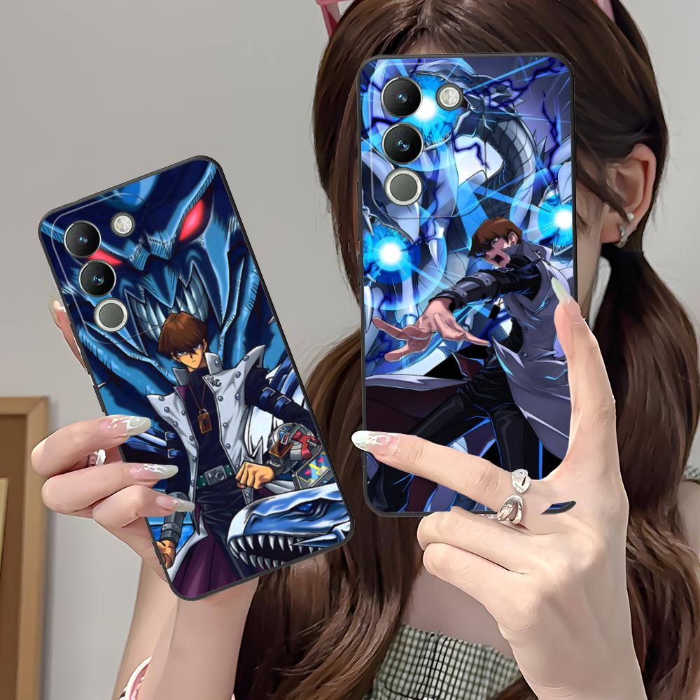 Yugioh Seto Kaiba Phone Case for VIVO V60 V50 V40 V30 V29 V27 V25 V23 Pro Lite 5G Soft TPU Shockproof Cover