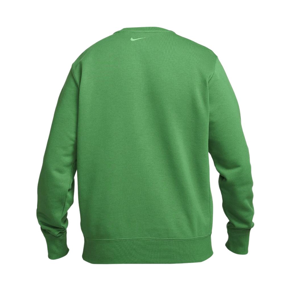 Nike Bluză Sweatshirt cu Gât Rotund și Logo Brodat pentru Bărbați Topuri Verde FZ4729-399