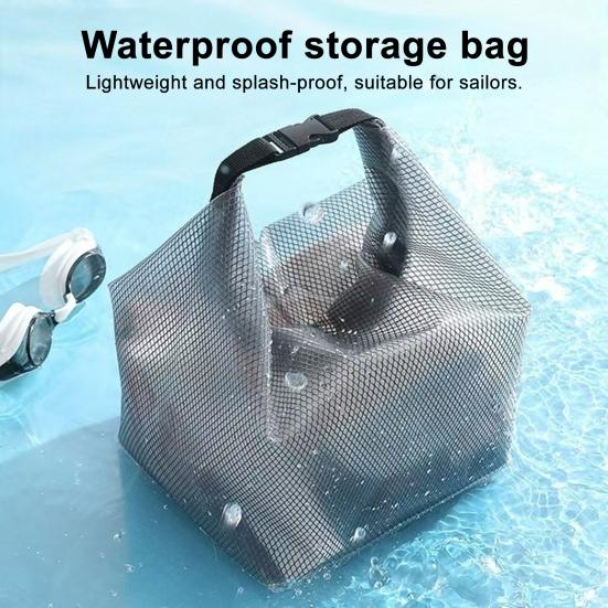 Waterproof Gym Clothes Storage Bag Large Capacity Foldable Portable Swimsuit Towel Wet Dry Bag Leakproof Travel Toiletries Bag