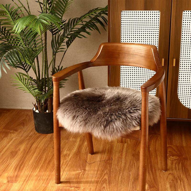 Handun Round Wool Seat Cushion