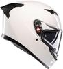 AGV Motorradhelm Integralhelm K3 MONO SETA WEISS Größe S (55-56cm) 18381007014-S