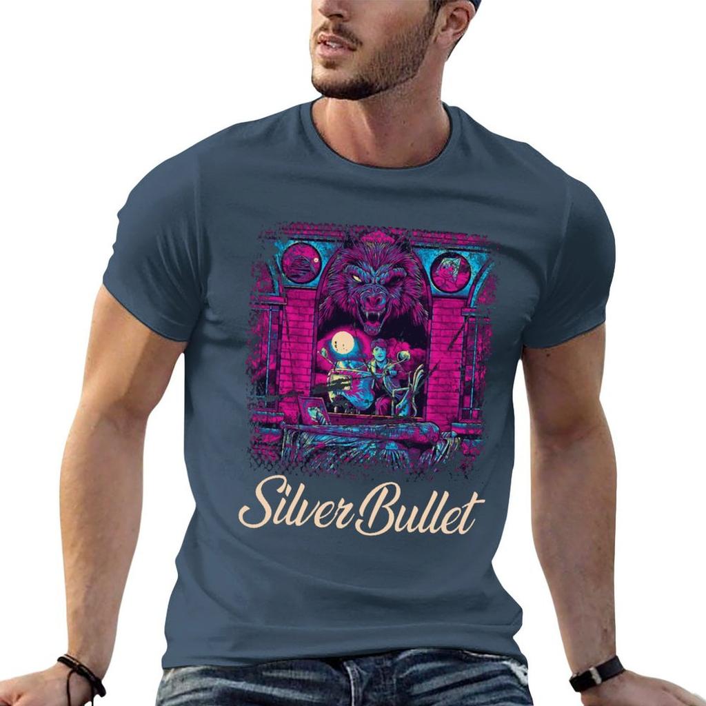 Silver Bullet Reloaded TShirt Work Casual Loose Fit TShirt