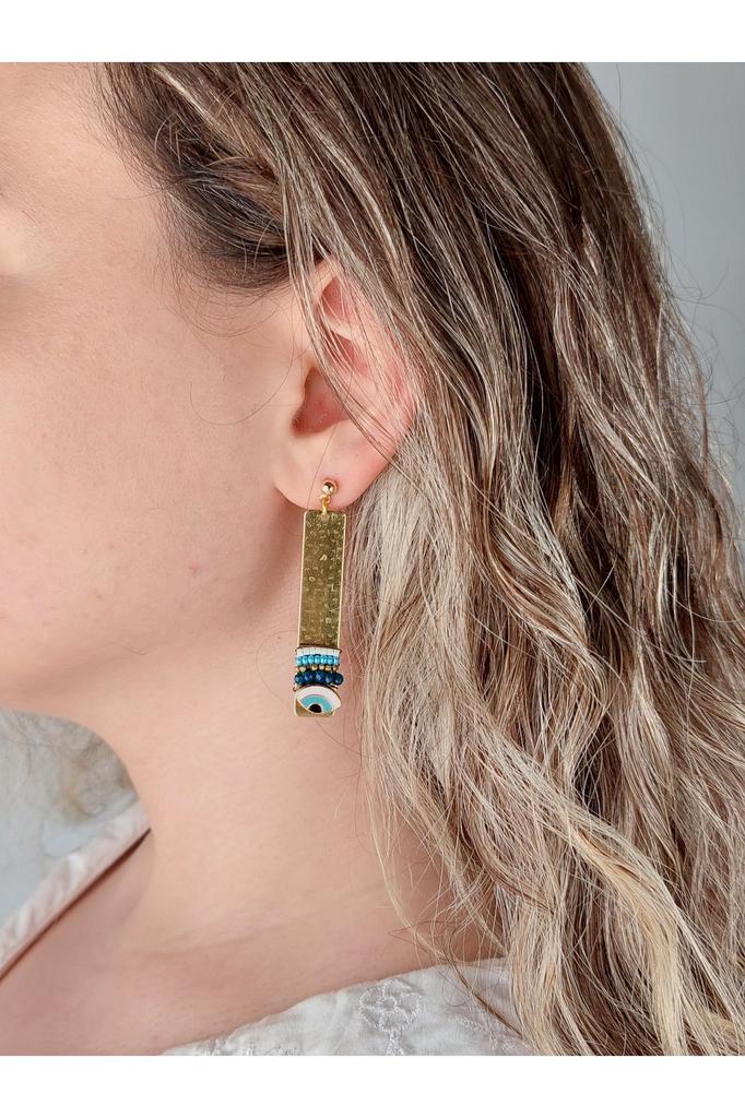 Valentine's Day Birthday Gift Handmade Ethnic Authentic Hippie Bohemian Fashion Jewelry Earrings