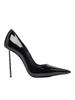 Women's Stiletto Heels 2026 Summer Sexy Pointed Toe Nightclub Party Shoes Patent Leather Slip-on Shallow Mouth Womens High Heels