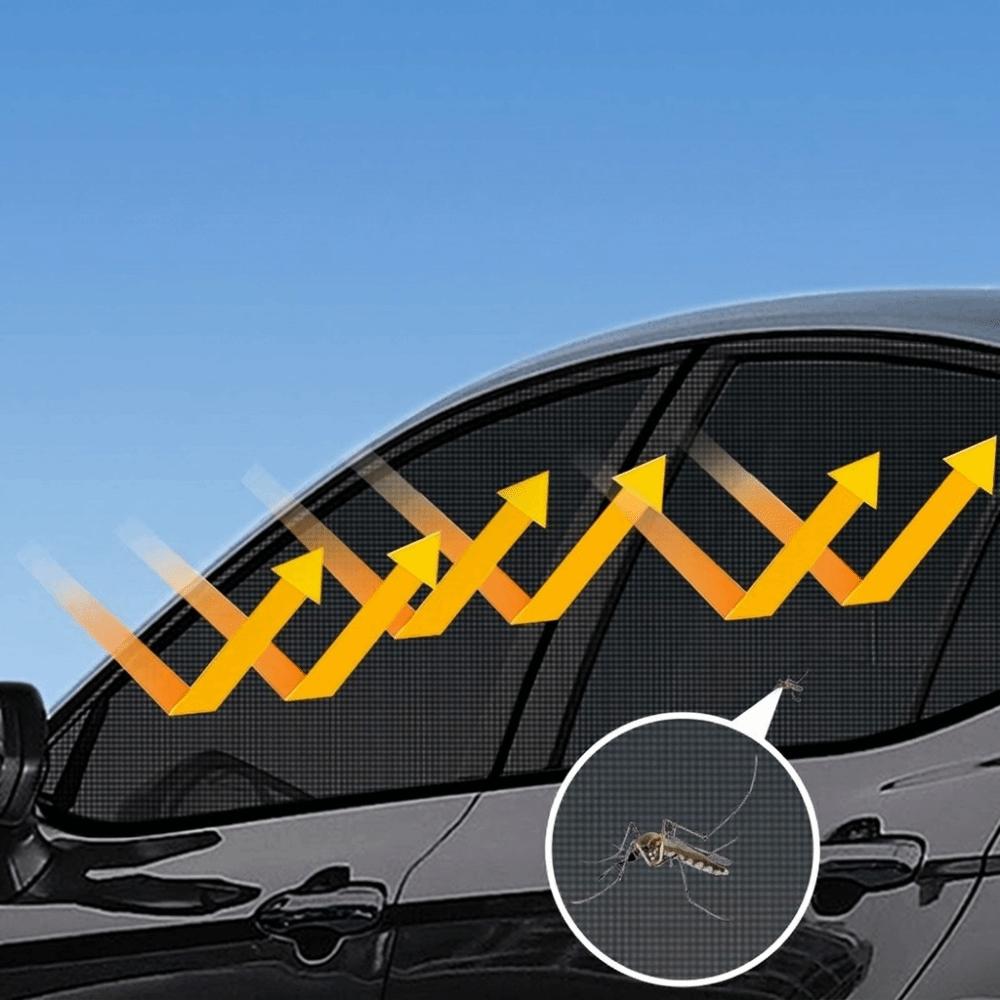 Side Window Car Window Sunshade Front Rear Window Sunshade Protector Car Mesh Curtain Summer