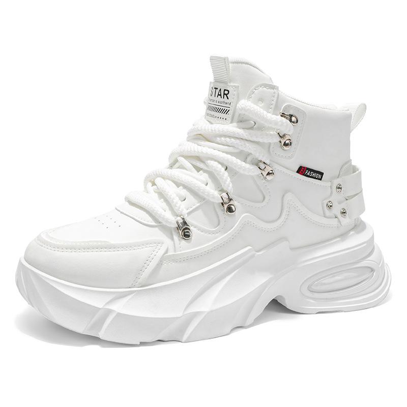 Daddy shoes 22 autumn and winter leather surface breathable and comfortable sports shoes youth leisure