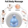 1PC Electric Head Massager Wireless Cat Scalp Massage Tool Waterproof Body Relax Shoulder Neck Deep Tissue Kneading Massager