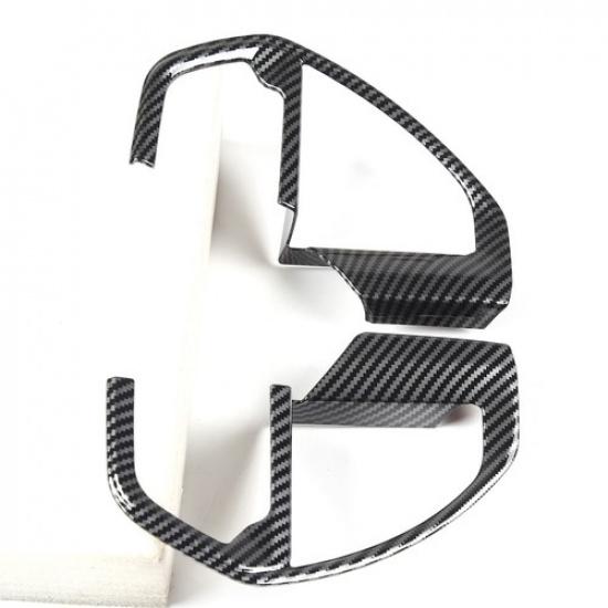 ABS Carbon Fiber Steering Wheel Button sticker cover For Toyota Tacoma 2024