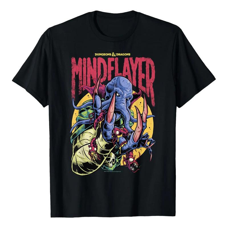 Camiseta Con El Logo De Mindflayer De Dungeons & Dragons S