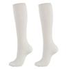 1 paio di calzini lunghi a compressione unisex da donna e da uomo, per alleviare il dolore alle gambe, vene sotto pressione, calze al ginocchio