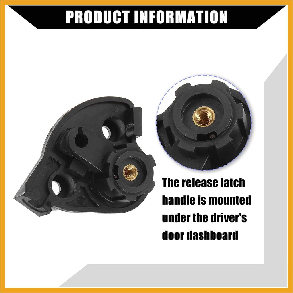 81180-2H000 / Front/Bonnet Hood Open Handle Mounting Bracket for Hyundai Elantra 2006-2015 for Hyundai Elantra GT 2013-2017 / Hood Latch Assembly / 1