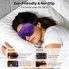 3D Sleep Mask Adjustable Suitable for Men and Women with No Pressure on the Light Blocking Eye Mask Sleeping Aid Face Mask