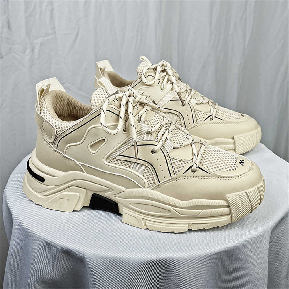 With Holes Plateforme Men's Big Size Woven Shoes For Man Sneakers Men's Sports Shoes Size 43 Basket Basctt Krasovka Latest