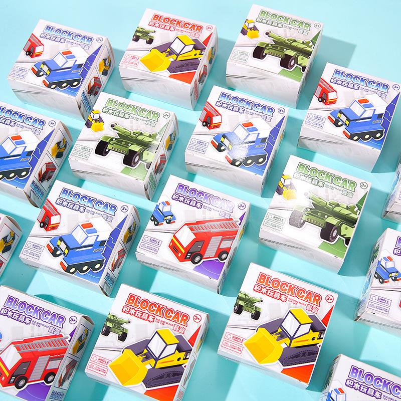 Transforming Robot Toy Car & Building Blocks for Kids