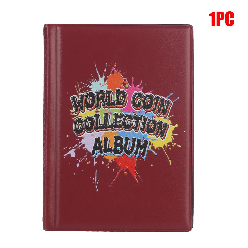 Coin Album Holders Home Decoration 120 Pockets Money Organizer Gifts Collection Book Stamp Photo Album Album For Coins