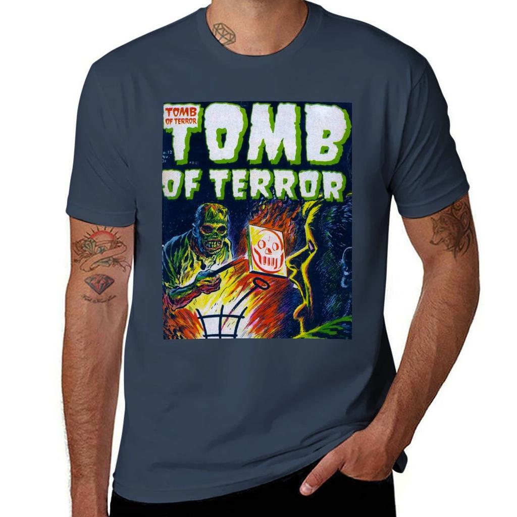 Tomb of Terror No TShirt Minimalist Casual Short Sleeve Top