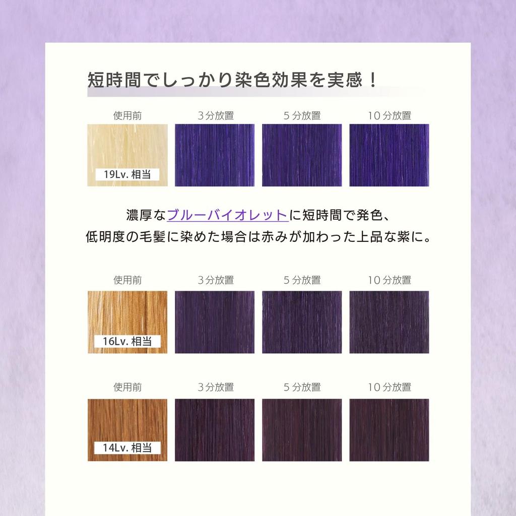 Neo Color Butter Blue Violet Color Treatment by Hair Color Purple Care Hair MOUTON, 250g, Care, [Bleach & Repair]