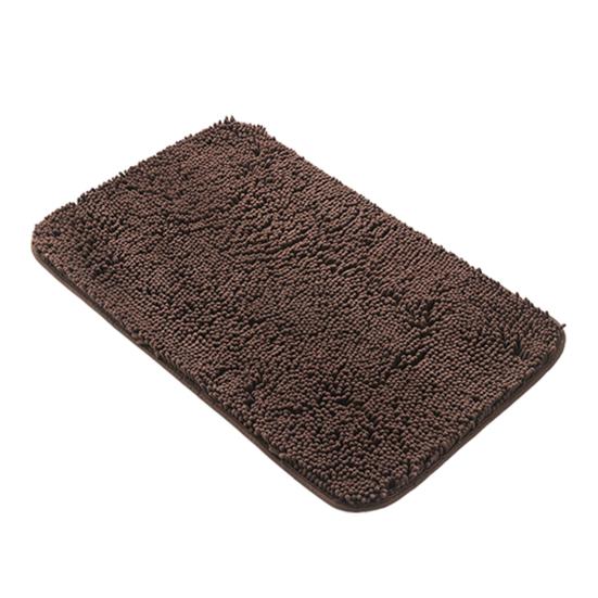 Tappeto da Bagno in Ciniglia, Morbido Soffice Assorbente Tappetino per Porta del Bagno, Antiscivolo Lavabile in Lavatrice Tappeto per Pavimento per Cucina Ingresso Camera da Letto