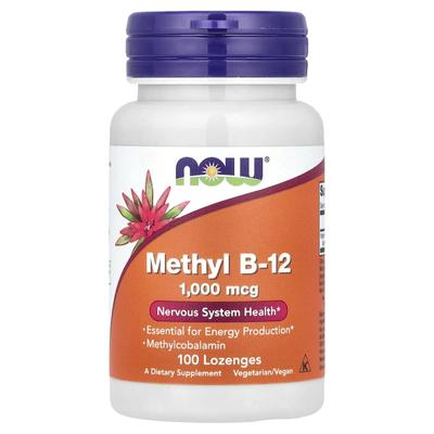 Methyl B-12, 1,000Mcg, 100 Lozenges