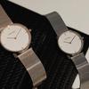 Calvin Klein Ewige Serie Uhr Quarzwerk Edelstahlarmband Weißes Zifferblatt Damenuhr Erhältlich Geschenkbox Einfache Stahlkette 25200157