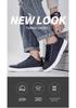 Men's Genuine Leather Retro White Cowhide Sneakers
