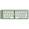 Mini Foldable BT Keyboard with Stand Wireless Full Size Keyboard Type-C Charging Portable BT Key Pad for Android iPhone iPad Mac