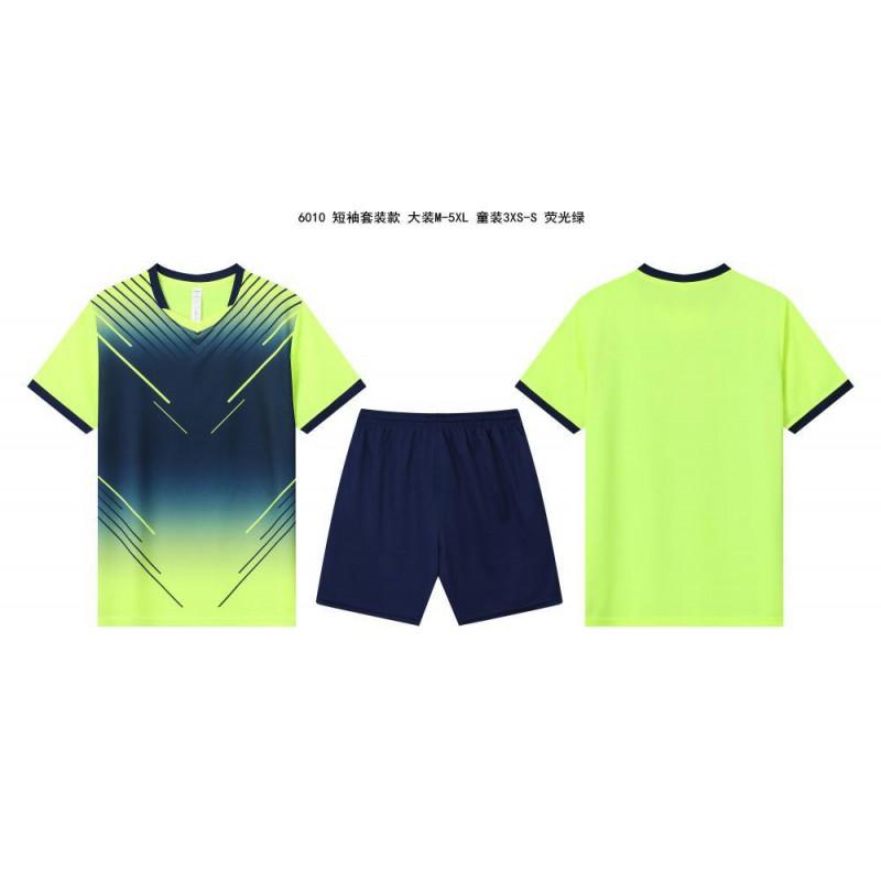 Kids Adult Quick-Dry Sports Training Set Badminton Football Table Tennis Breathable Synthetic Blend Uniform