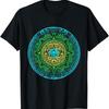 New Aztec Calendar Mexican Native Mayas Mayans Art T Shirt S 4Xl