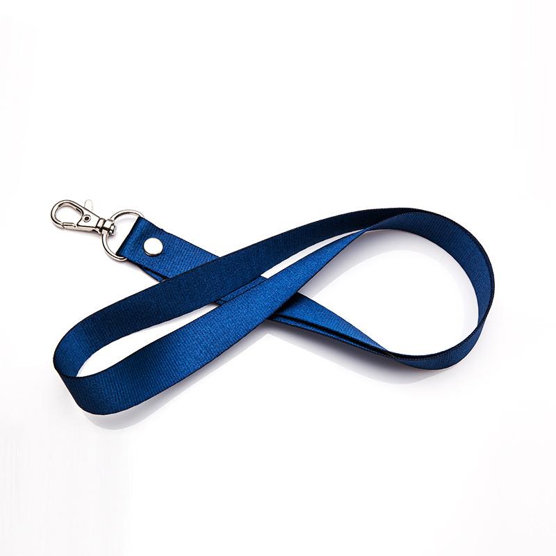 Sicherheits-Umhängeband für Kartenetui, Ausweishalter, Namensschildhalter, Damen/Herren, Anti-Verlust-Verschluss, Seil, Schlüsselanhänger, Metallring