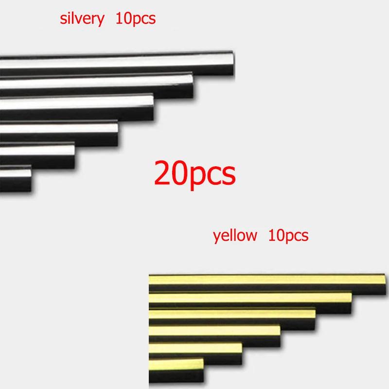 10/20Pcs Car Air Conditioner Outlet Decorative U Shape Moulding Trim Decor Strips Car Styling Car Door Edge Corner Protector